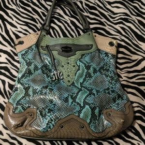 Miss me snakeskin purse